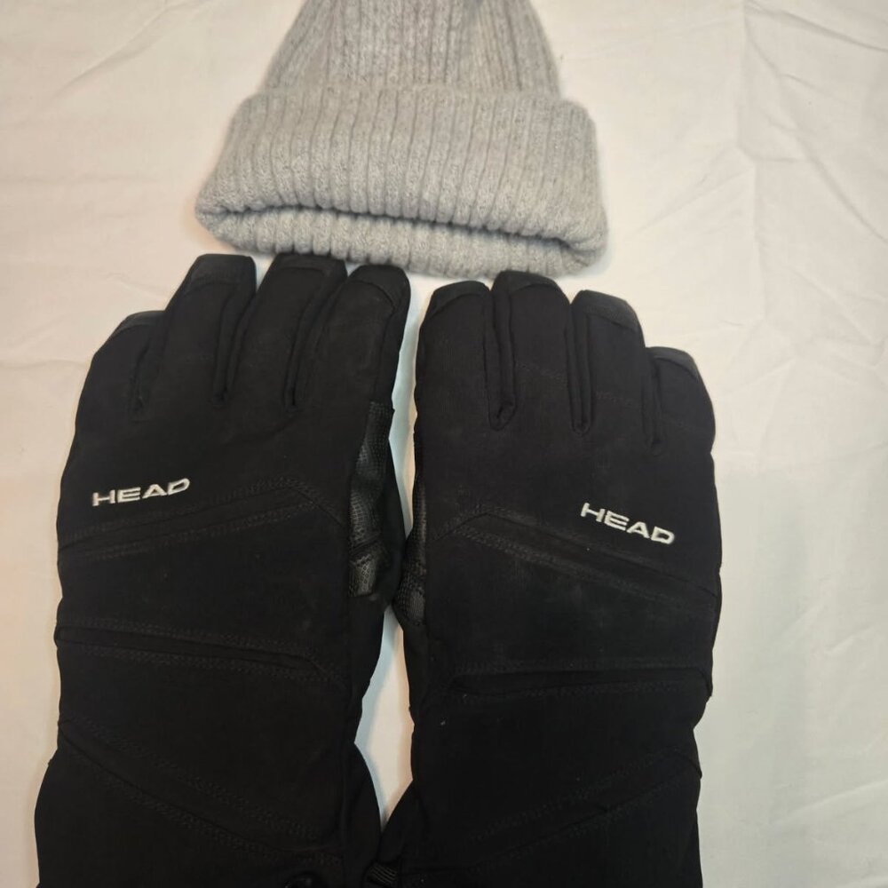 Head snow gloves & Beanie